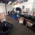 Eventmatten als Werkstattboden und Wandverkleidung Werkstattboden und Wandverkleidung