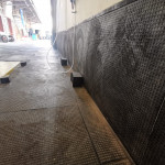 Eventmatten als Werkstattboden und Wandverkleidung