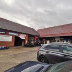 Eventmatten als Werkstattboden und Wandverkleidung