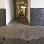 Eventmatten als Werkstattboden und Wandverkleidung