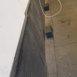 Eventmatten als Werkstattboden und Wandverkleidung