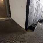 Eventmatten als Werkstattboden und Wandverkleidung