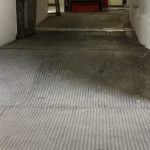 Eventmatten als Werkstattboden und Wandverkleidung