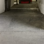 Eventmatten als Werkstattboden und Wandverkleidung