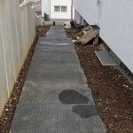 Temporäre Parkplätze mit der Bodenschutzmatte SOLID