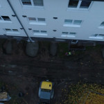 Balkonsanierungsarbeiten im Wohngebiet Köln