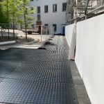 Bodenschutz bei den Dacharbeiten