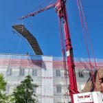 Bodenschutz & Pflasterschutz bei den Dacharbeiten