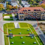 Temporärer Parkplatz mit IMGEX - Eventmatten Temporärer Parkplatz mit IMGEX - Eventmatten